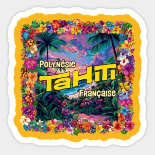 Tahiti Sticker